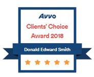 Avvo Clients Choice | Award 2018 | Donald Edward Smith