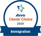 Avvo | Clients' Choice 2020 | Immigration